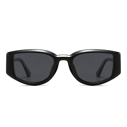 Geek-Chic Acetate Geometric Sunglasses