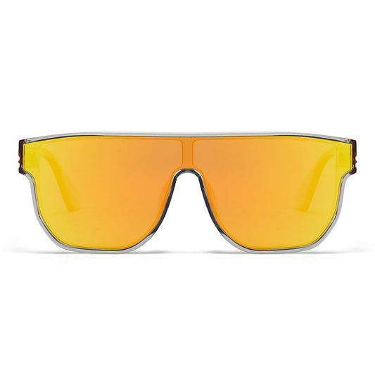 aviator sunglasses with glossy lenses