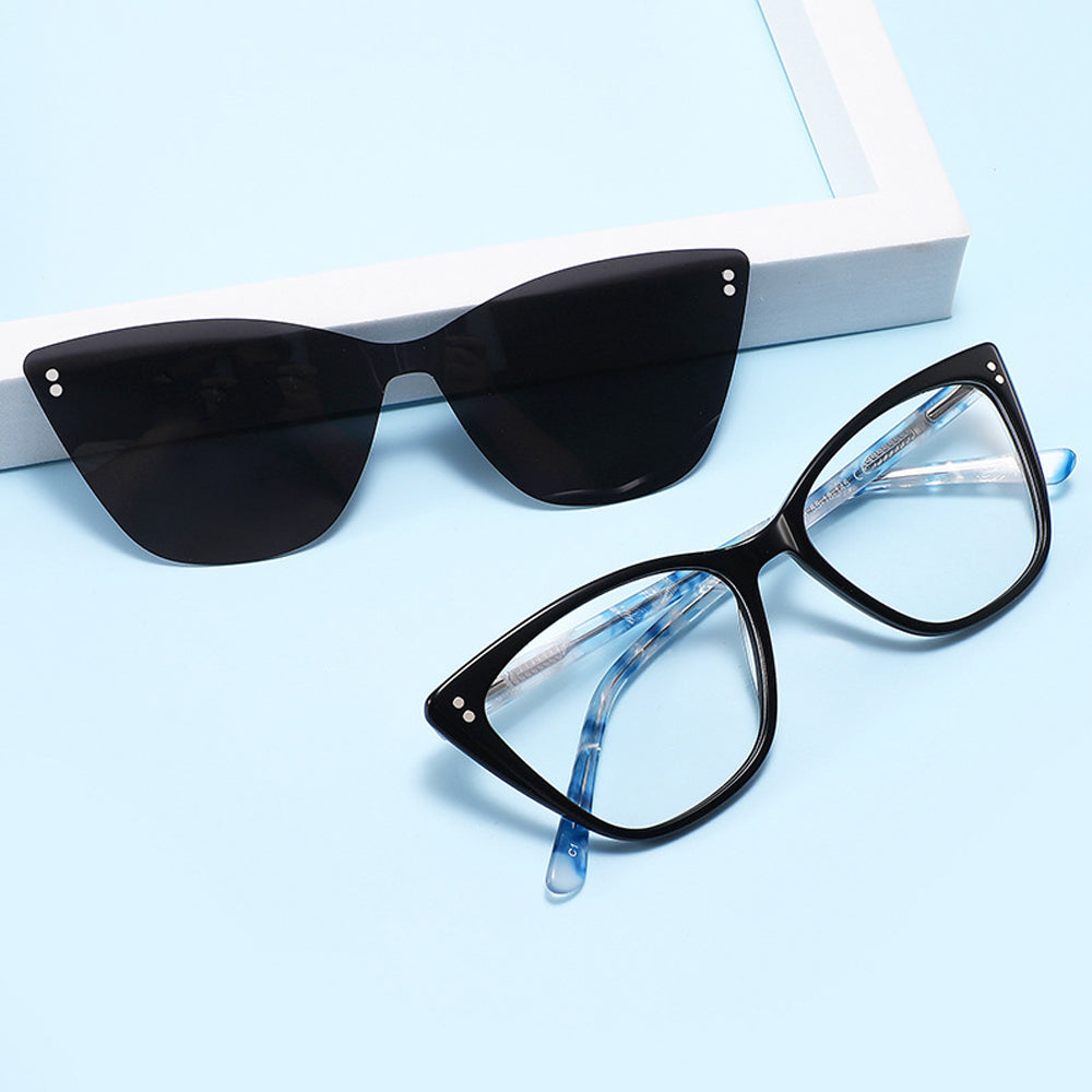 5 Colors Cool Fashion Diamond-cut Framed Sunglasses 2323