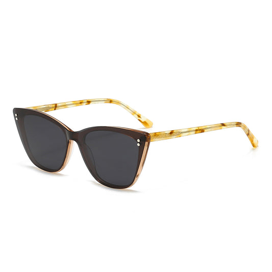 5 Colors Cool Fashion Diamond-cut Framed Sunglasses 2323