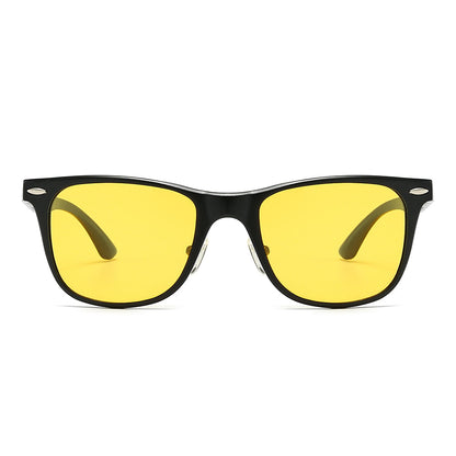 Square Trapezoid Tinted Sunglasses