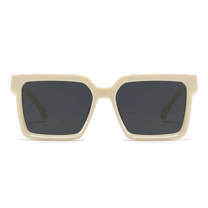 Oversized Acetate Square Tinted Sunglasses