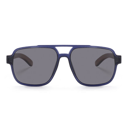 Black Oversized Aviator Sunglasses