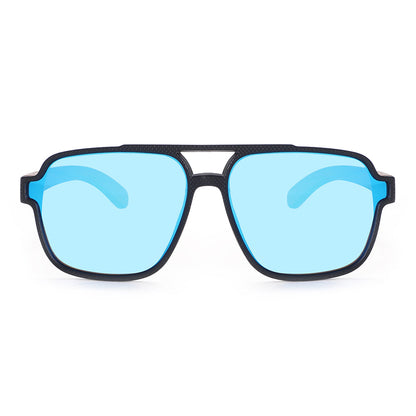 Black Oversized Aviator Sunglasses