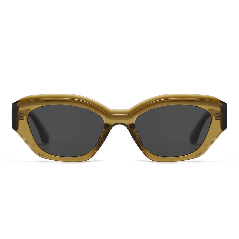 Acetate Geometric Sunglasses