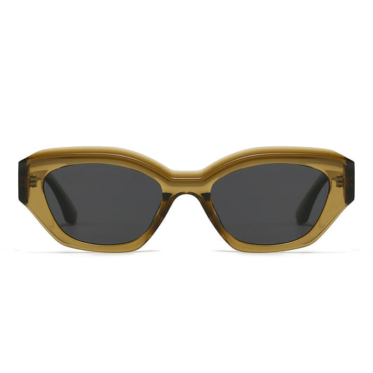 Acetate Geometric Sunglasses