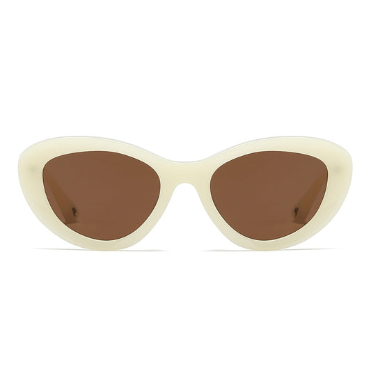 Retro-Vintage Acetate Cat-Eye Tinted Sunglasses
