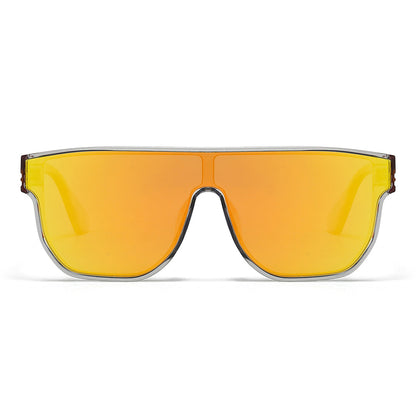 aviator sunglasses with glossy lenses