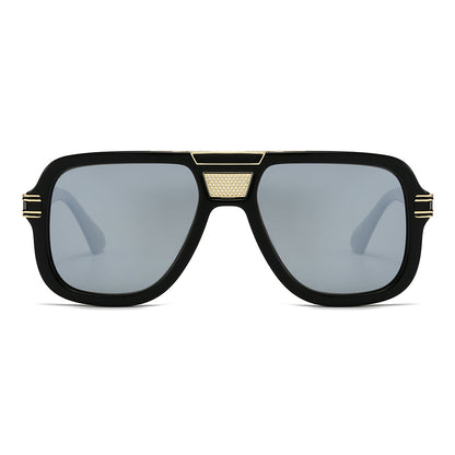 Stylish Aviator Acetate Sunglasses