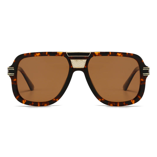 Stylish Aviator Acetate Sunglasses